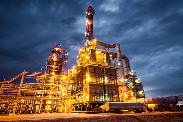 Oil and Gas Processing Plant — Stock Photo, Image