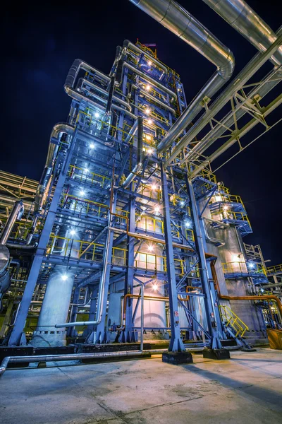 Impianto di trattamento del petrolio e del gas — Foto Stock
