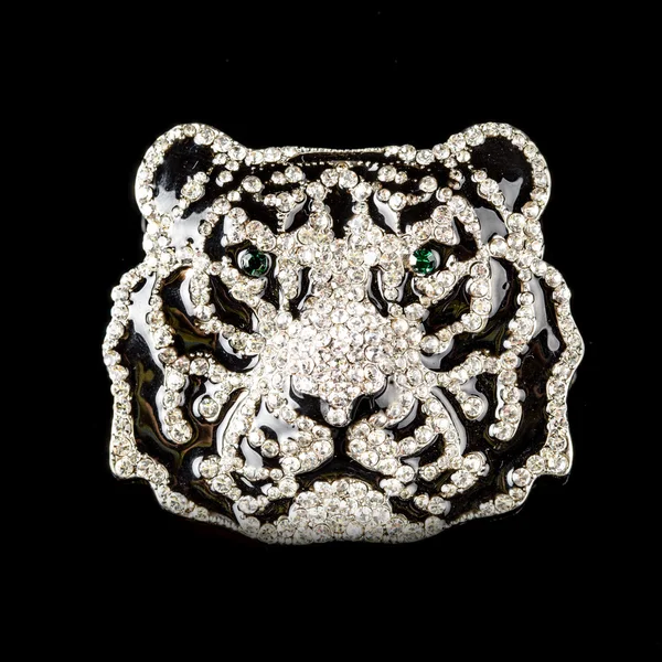 Precioso broche en forma de tigre —  Fotos de Stock