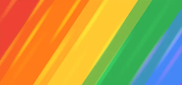 要約虹色の斜線。チラシ、バナー、壁紙のための明るい背景 — ストックベクタ