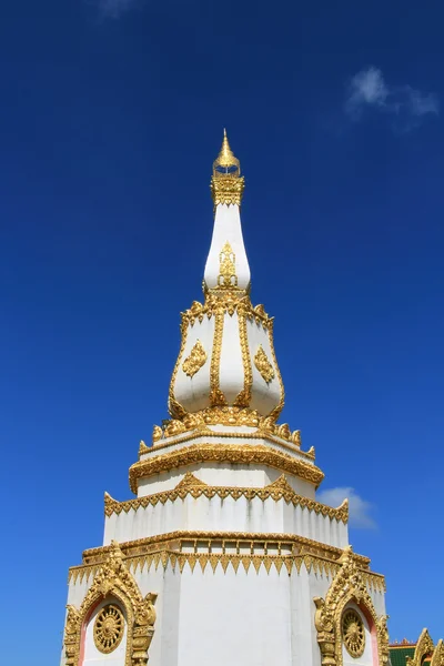 Beyaz pagoda Tayland. — Stok fotoğraf