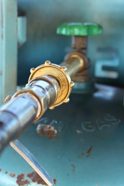 Газовый клапан — стоковое фото