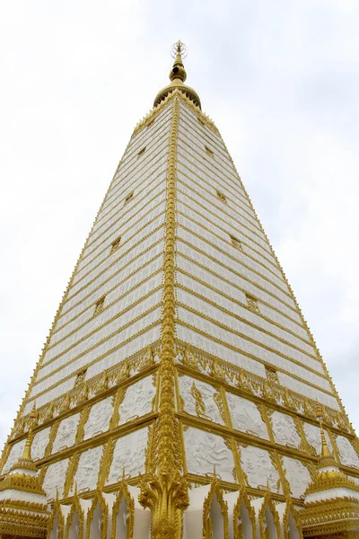 Biała pagoda w Tajlandii. — Zdjęcie stockowe