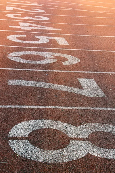 Stadyumda koşu pisti