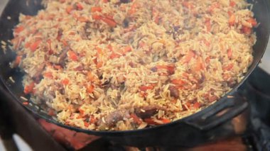 Asya Ulusal mutfağı yemek pişirme