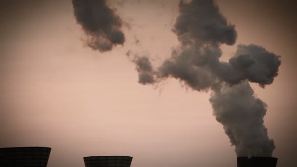 Coca-Cola e a fábrica de produtos químicos — Vídeo de Stock