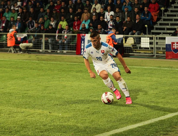 UEFA EURO 2016   Slovakia - Ukraine match on September 8, 2015 — Stock fotografie