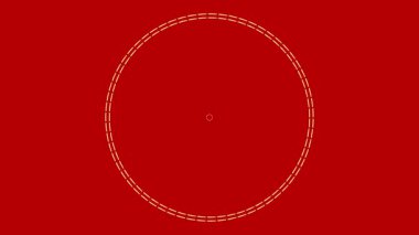 4k Çin Yeni Yıl Animasyon Şablonu. 2026 Atın Zodyak Yılı. 