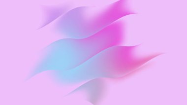 Soyut Pastel Gradyan Dalgaları Dikey Akıyor. Yumuşak Yumuşak Yumuşak Hareket Arkaplanı