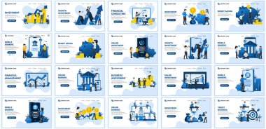 İniş sayfası şablonları, büyük Covid-19 Coronavirus koleksiyonu, doktor ve hemşireler covid-19 Coronavirus 'la savaşıyor. Web pankartı, bilgi grafikleri, iniş sayfası, web şablonu için kullanılabilir. düz vektör illüstrasyonu