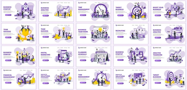 İniş sayfası şablonları, büyük Covid-19 Coronavirus koleksiyonu, doktor ve hemşireler covid-19 Coronavirus 'la savaşıyor. Web pankartı, bilgi grafikleri, iniş sayfası, web şablonu için kullanılabilir. düz vektör illüstrasyonu