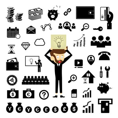 para ve mali Icons set
