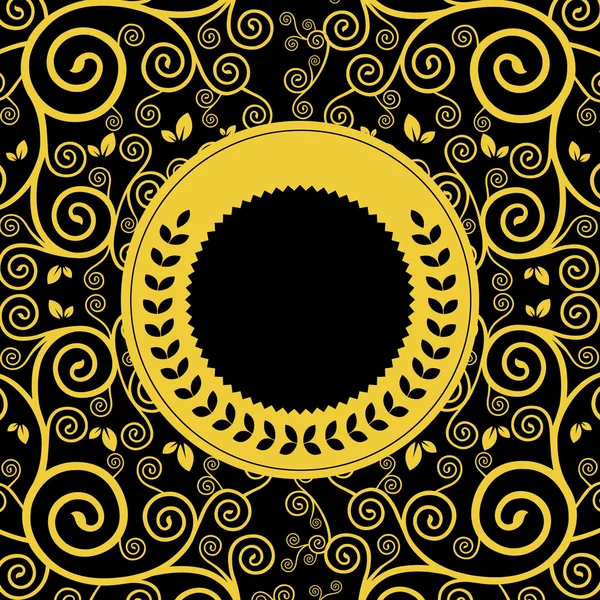 Vintage circle pattern design — Stockový vektor