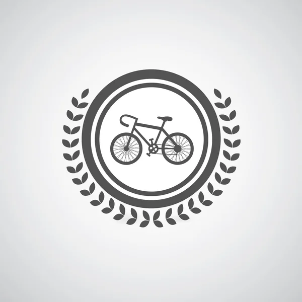 Retro cykel — Stock vektor