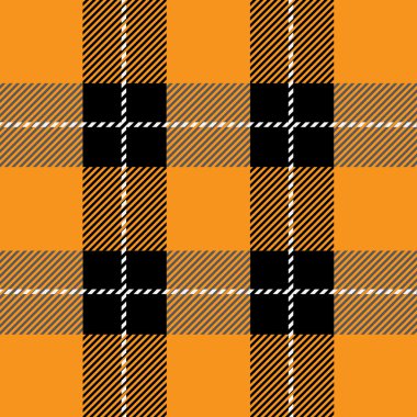 orange tartan plaid  pattern  clipart
