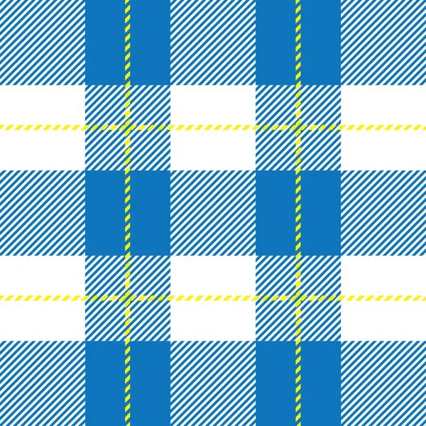 Blue seamless tartan plaid — Stock Vector