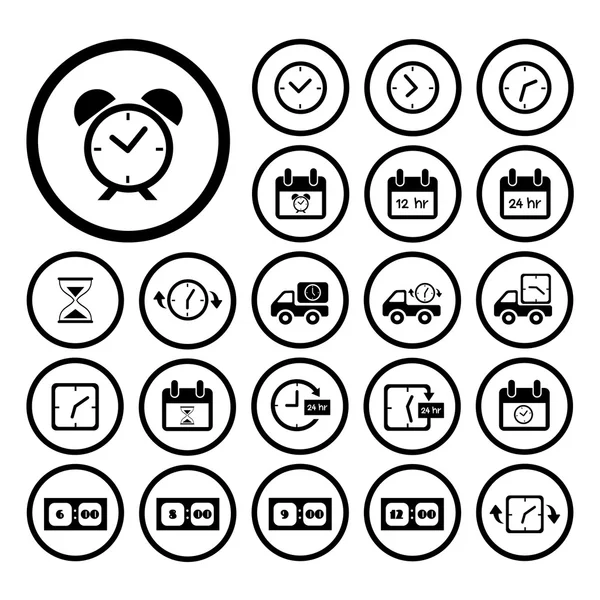 Delivery icons set — Stock Vector