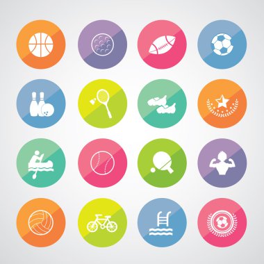 Spor Icons set
