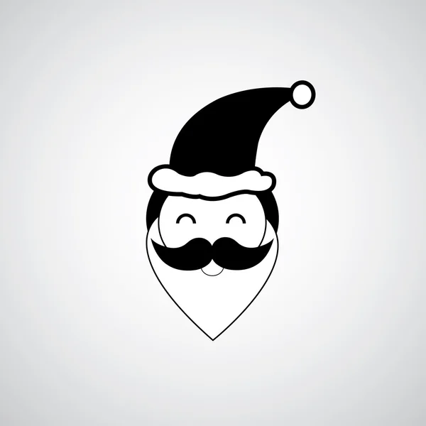 Símbolo de Santa Claus — Vector de stock