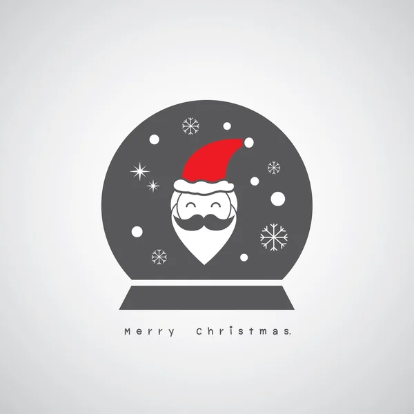 Symbole du Père Noël — Image vectorielle