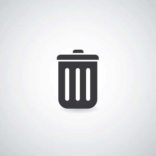 Bin symbol — Stock Vector