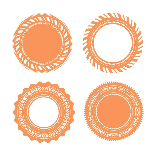 Retro vintage badges — Stock Vector