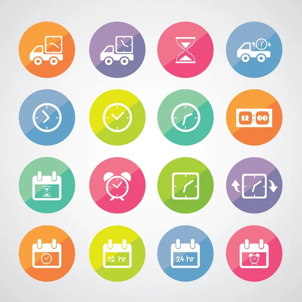 Delivery icons set — Stock Vector