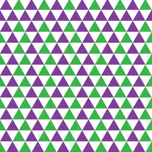 Triángulos verde y violeta — Vector de stock