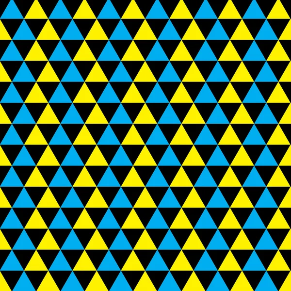 Triángulos azul y amarillo — Archivo Imágenes Vectoriales