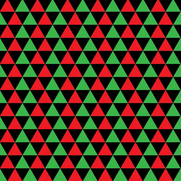 Zelené a červené trojúhelníky — Stockový vektor