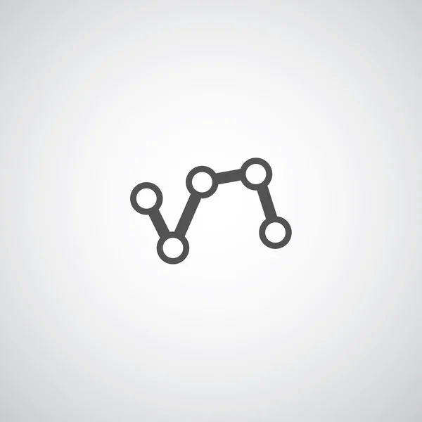 Verbinding, netwerk symbool — Stockvector