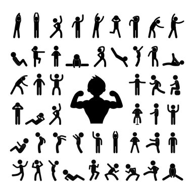 Eylem insanlar sembolleri