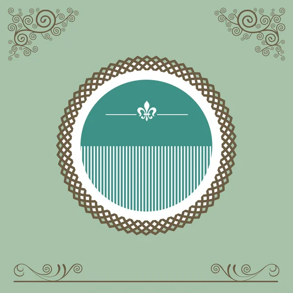 Insignia y etiqueta vintage — Vector de stock