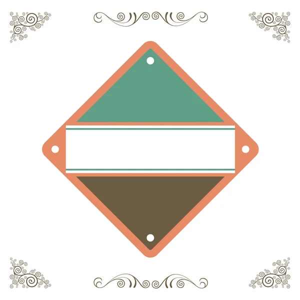 Insignia y etiqueta vintage — Vector de stock