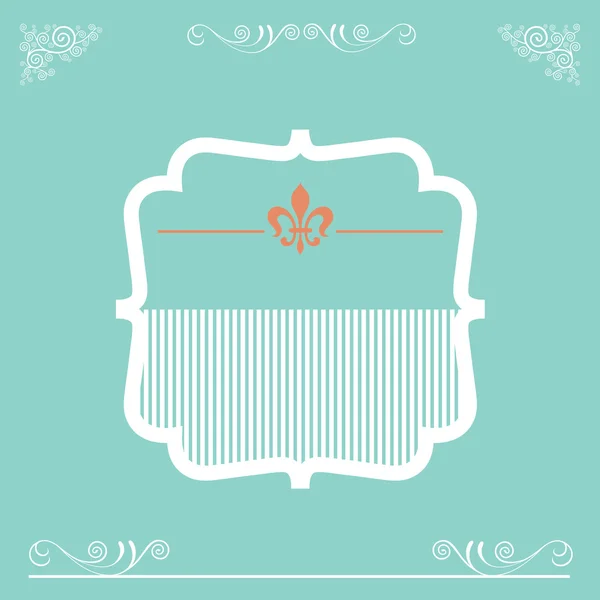 Vintage badge or label — Stock Vector