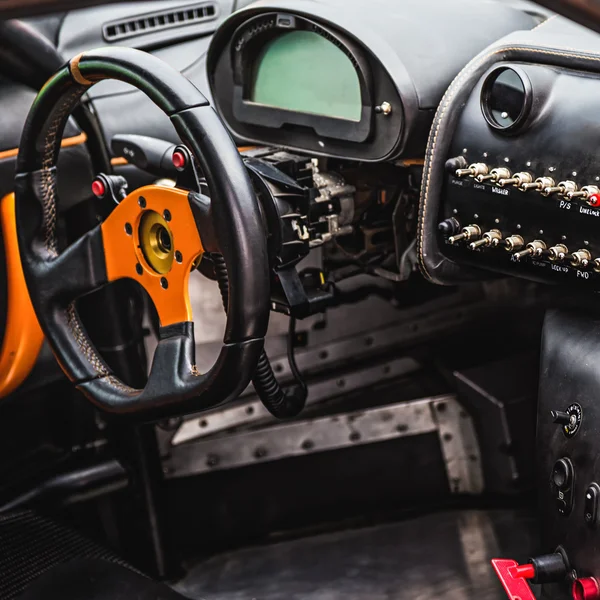 Interior of the sports car — Stock Photo, Image