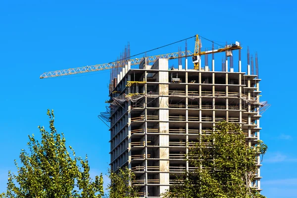 Gebäude im Bau — Stockfoto