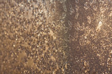 Buz ve don dondurulmuş penceresinde