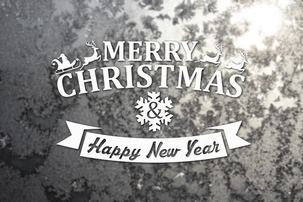 Merry christmas ve yeni yıl tebrik kartı