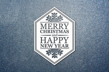 Merry christmas ve yeni yıl tebrik kartı
