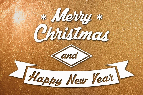 Merry christmas ve yeni yıl tebrik kartı