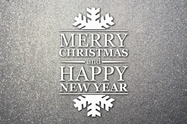 Merry christmas ve yeni yıl tebrik kartı