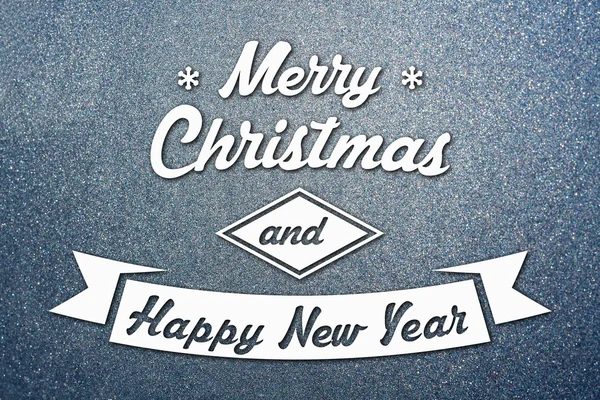 Merry christmas ve yeni yıl tebrik kartı