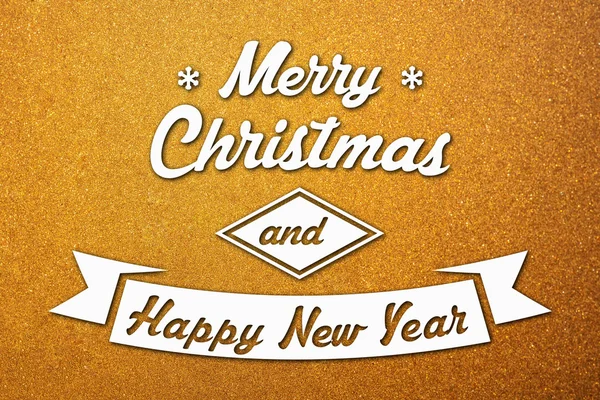 Merry christmas ve yeni yıl tebrik kartı