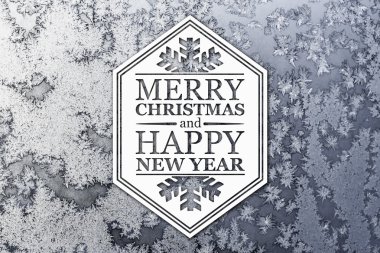 Merry christmas ve yeni yıl tebrik kartı