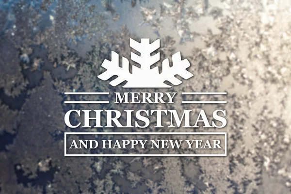 Merry christmas ve yeni yıl tebrik kartı