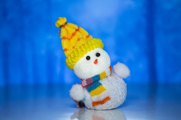 Christmas snowman toy — Stock Photo, Image