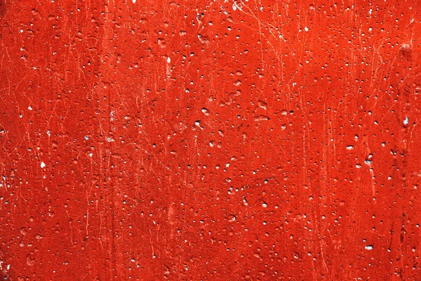 Texture plâtre ou ciment couleur rouge — Photo