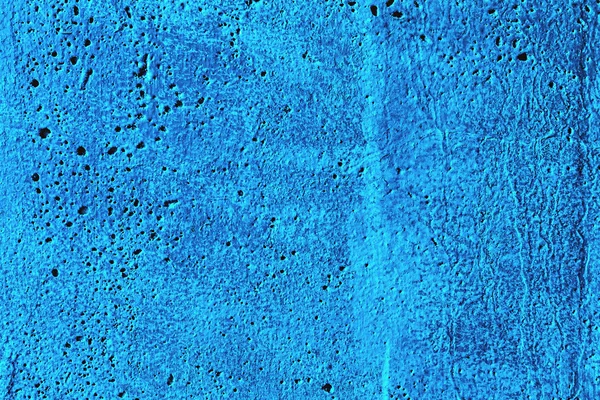Gesso ou textura de cimento cor azul — Fotografia de Stock