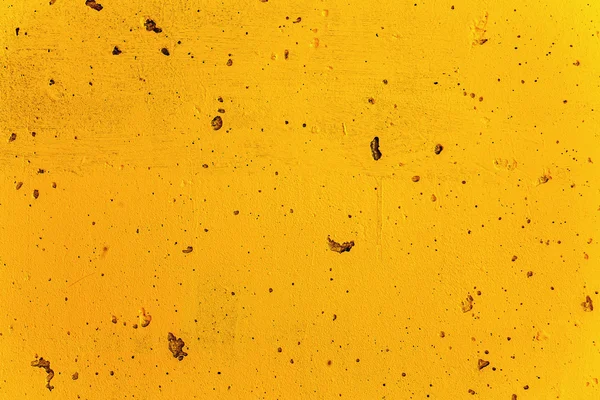 Plaster or cement texture yellow color — Stock Photo, Image